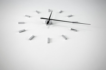 reloj de pared blanco moderno 7181-f14