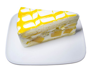 mango cake yogurt