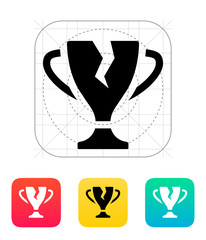 Broken cup icon.
