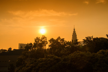 Obraz premium 新宿の夕景