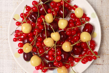 Mixed  berries in bowl