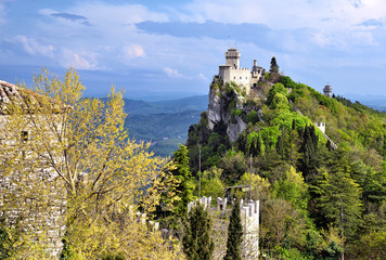 San Marino Castle General View