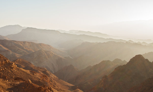 Fototapeta Sunrise over Red sea
