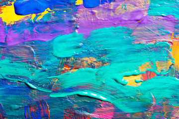 Abstract art background. Hand-painted background