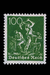 Briefmarke_Deutsches Reich_Alt