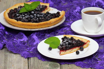 Blueberry pie