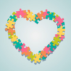 puzzle heart