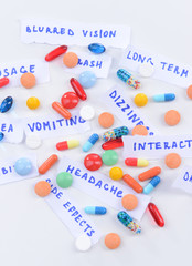 Prescription drug lottery, close-up