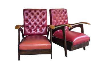 Red Armchairs