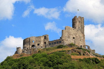Fototapeta na wymiar Castle ruins in Germany