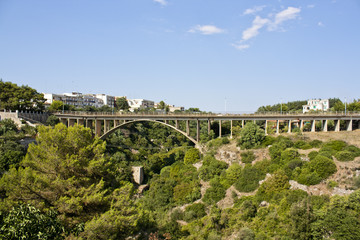 Ponte sulla Gravina, Laterza, Taranto,  Italy