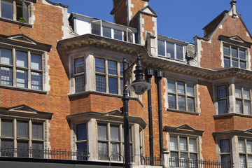 Fototapeta na wymiar LONDON, Mayfair town houses and flats