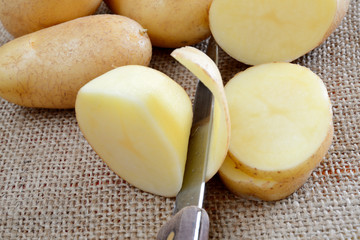 yellow sweet potatoes