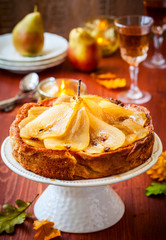 Pear cake for holiday