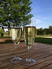 coupes de champagne