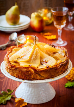 Pear Cake For Holiday