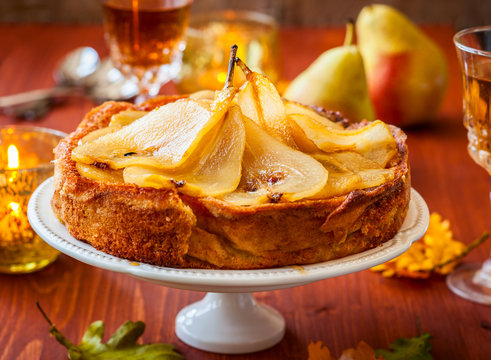 Pear Cake For Holiday