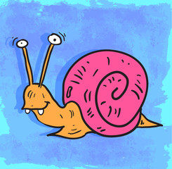 cartoon snail illustration