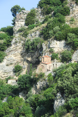 Fototapeta na wymiar Chapel of st. Michele at Berat