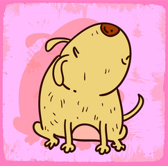 cartoon dog illustration