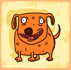 cartoon dog illustration