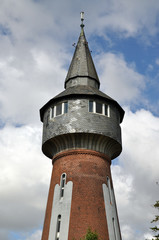Naklejka premium Wasserturm in Husum