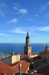 Clocher, Menton