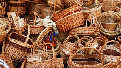 handmade wicker basket