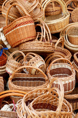 handmade wicker basket