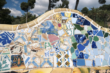 mosaic wall