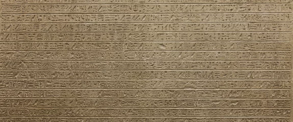 Fototapete Ägypten Hieroglyphen-Hintergrund