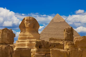 Fotobehang Sfinx Egypte © mareandmare