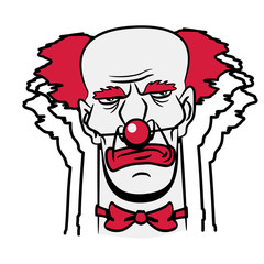 Clown Gangster böse witzig cool