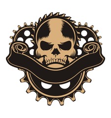 SKULL GEAR WHEEL