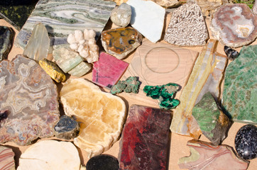 semiprecious stones and minerals