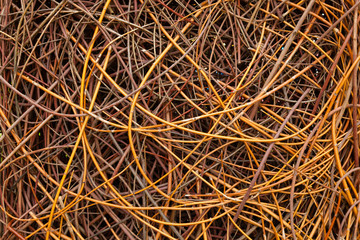 weaving wicker background