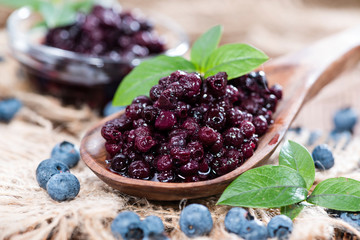 Canned Blueberries