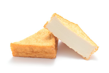 Japanese food Atsuage, thick block of fried tofu