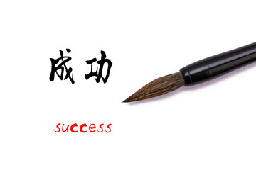 Chinese character: success