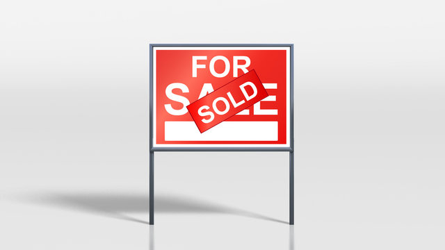 house signage stands house for sale sold on cover