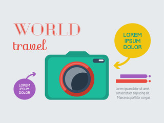 Travel Infographic Element