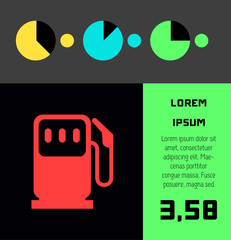 Transportation Infographic Element