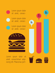 Food Infographic Element