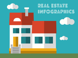 Real Estate Infographic Element