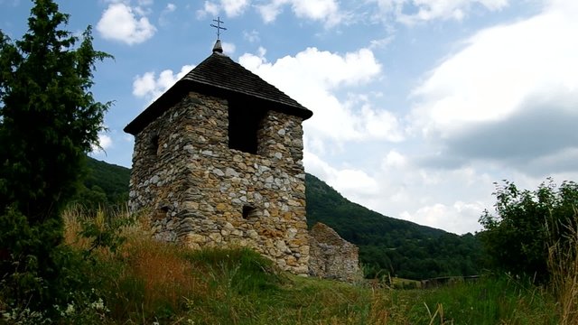 The ruins of the Hussite Church - Lucka, near Roznava, Slovakia