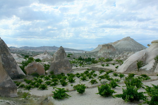 カッパドキア、キノコ岩