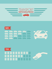 Transportation Infographic Element