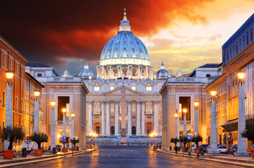 Naklejka na ściany i meble Rome, Vatican city