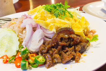 Fried rice with Shrimp paste