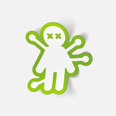 realistic design element: voodoo Doll